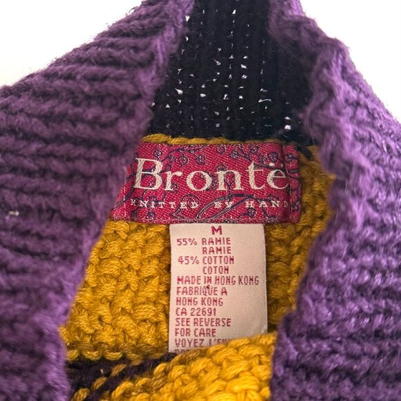 Vintage Bronte, Knitted by Hand Sweater - Picture 3 of 5